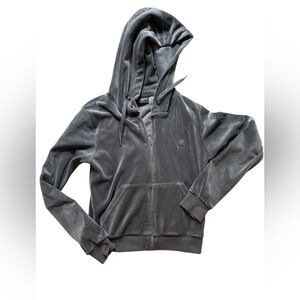 Juicy‎ Couture Y2K Tracksuit Hoodie Jacket Women's S Velour Sweatshirt Full Zip✅